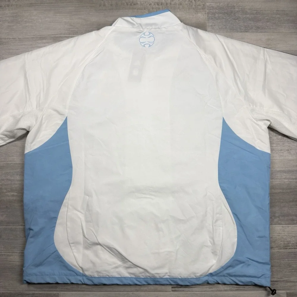 Adidas Argentina Soccer Logo Team Retro 2006 Top White Track Men's Large Jacket